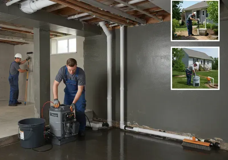 Basement Waterproofing and Flood Prevention process in Whitehall, MT